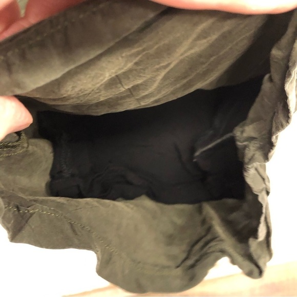 Objects without meaning green cropped wide leg pants - Picture 3 of 6